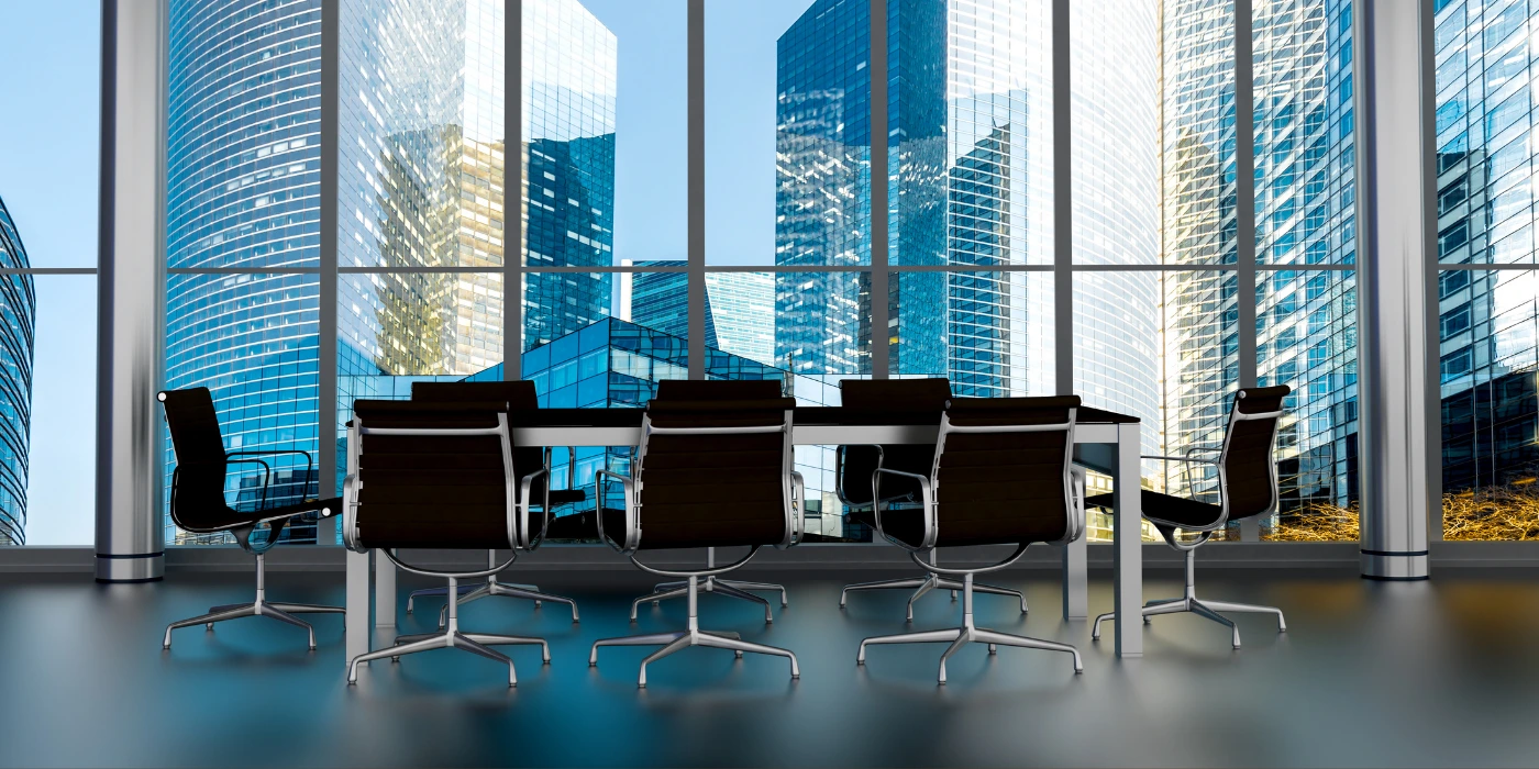 conference room with a view